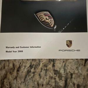 2008 Porsche manual